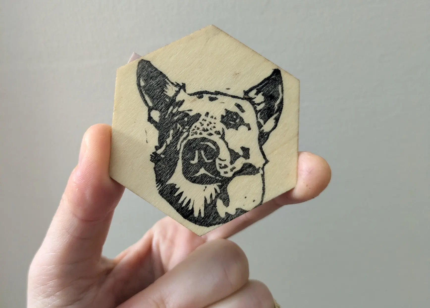 Gift Card for Custom Linocut Stamp